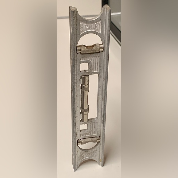 1920s Vintage STANLEY Sweetheart Logo 237-12” 3 Bubble Plumb Spirit Level - Picture 8 of 16